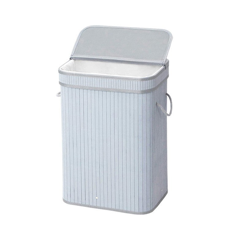 Elegant Laundry Basket made of Natural Bamboo | High & Bury