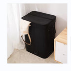 Elegant Laundry Basket made of Natural Bamboo | High & Bury