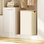 Elegant Laundry Basket with Removable Inner Bag | High & Bury