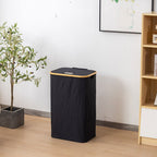Elegant Laundry Basket with Removable Lid | High & Bury