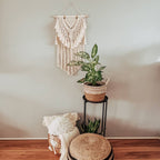 Elegant Macrame Wall Hanging in Bohemian Style | High & Bury