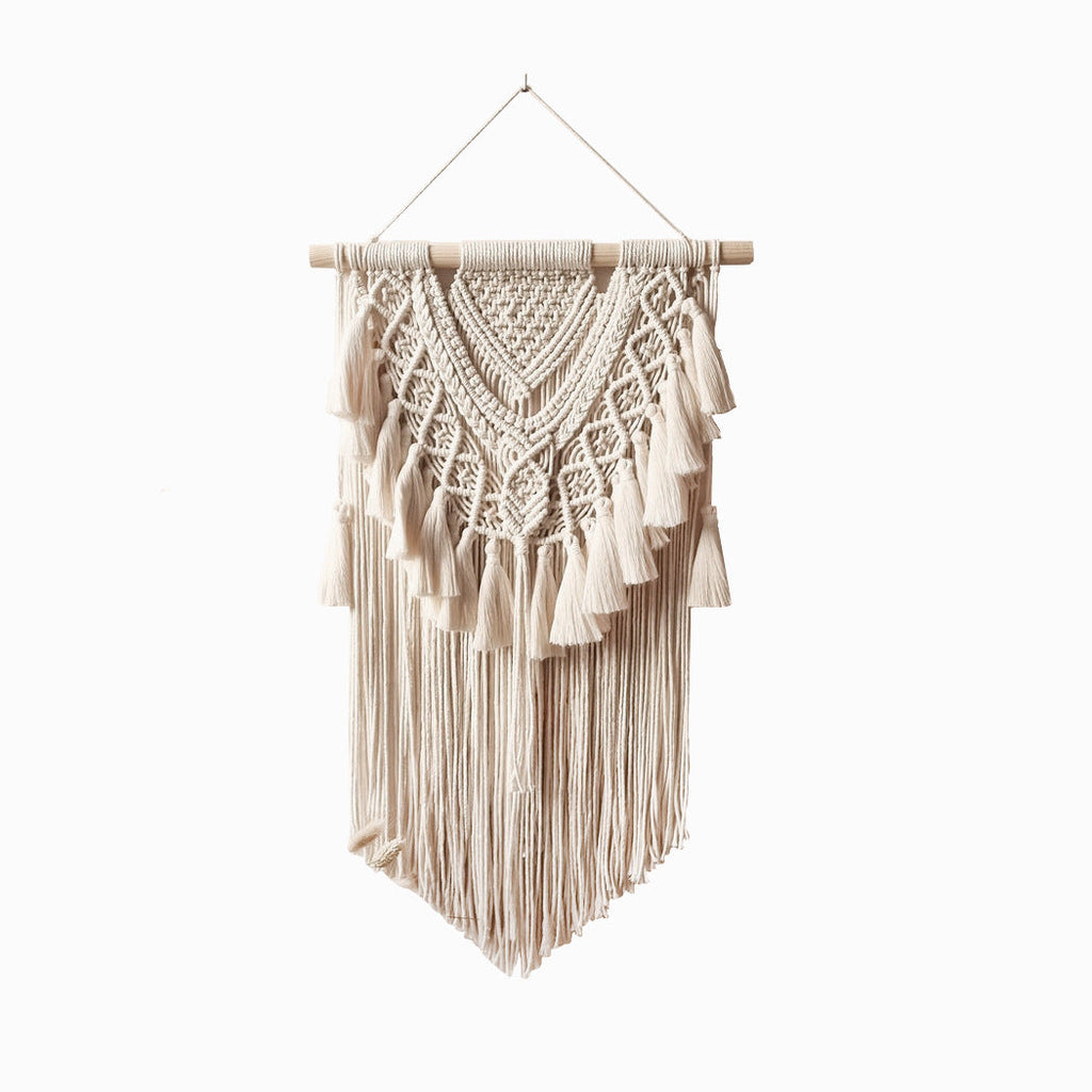 Elegant Macrame Wall Hanging in Bohemian Style | High & Bury