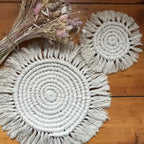 Elegant Macrame Wall Mat | High & Bury
