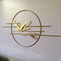 Elegant Metal Crane Wall Art | High & Bury
