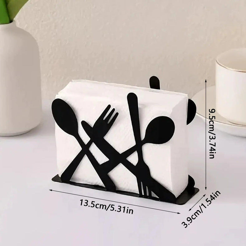 Elegant Napkin Holder made of Metal | High & Bury