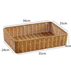 Elegant Naturally Woven Storage Bowl | High & Bury