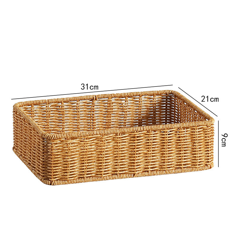 Elegant Naturally Woven Storage Bowl | High & Bury