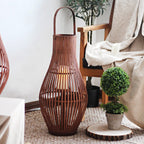 Elegant Rattan Lantern | High & Bury