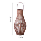 Elegant Rattan Lantern | High & Bury