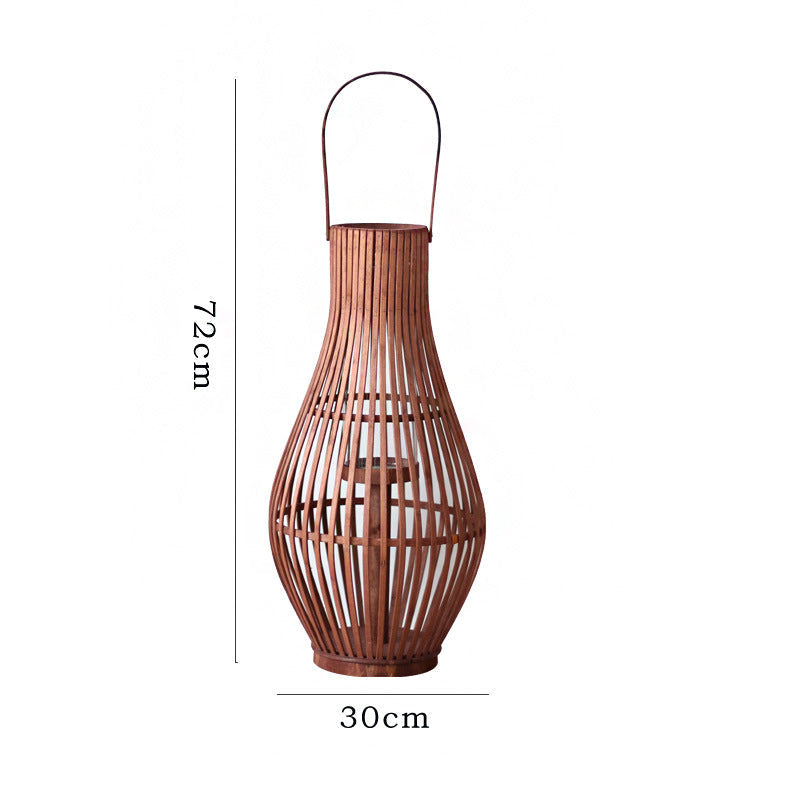 Elegant Rattan Lantern | High & Bury