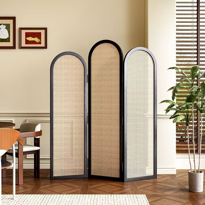 Elegant Rattan Room Divider | High & Bury