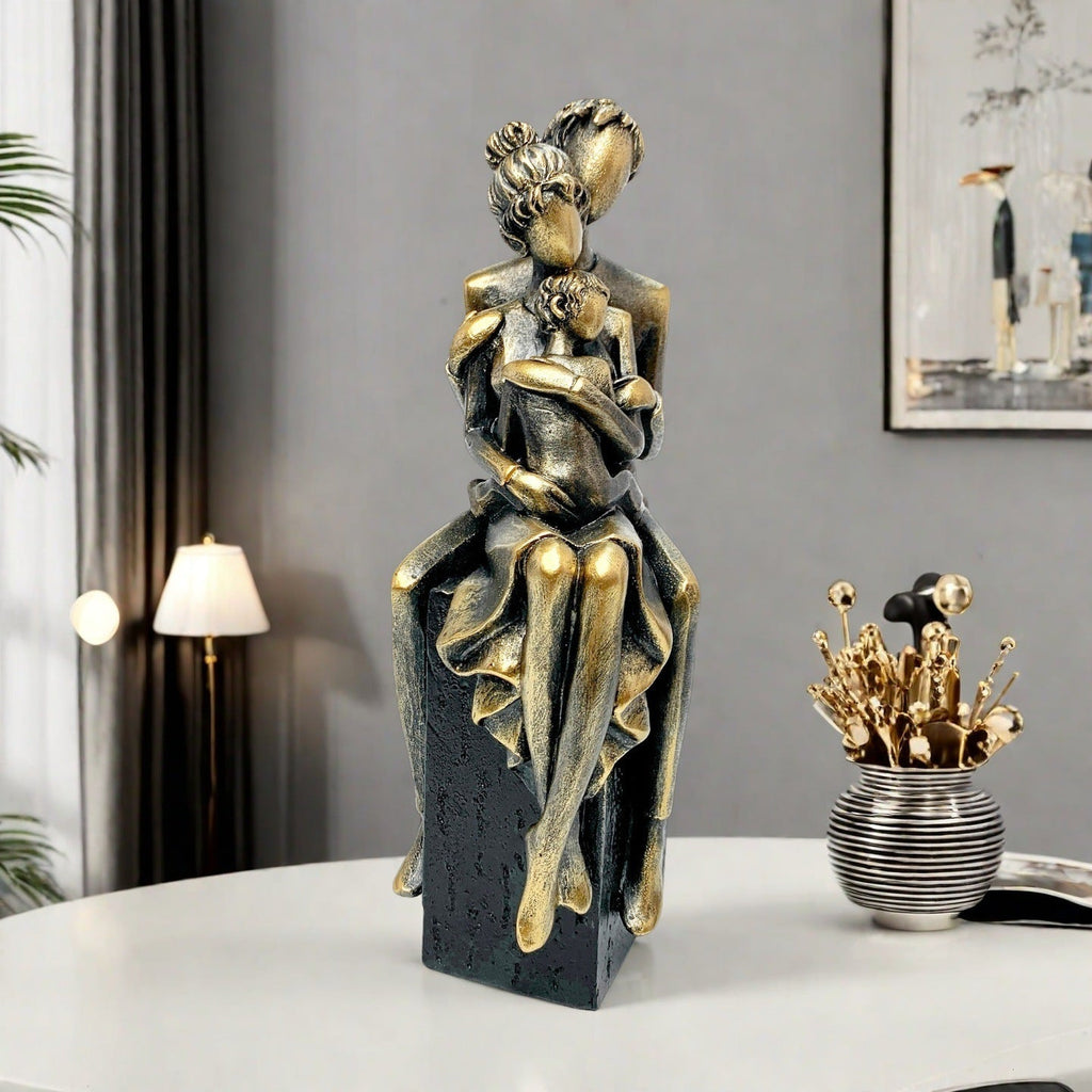 Elegant Sculpture of a Romantic Couple | High & Bury