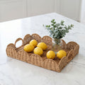 Elegant Serving Basket in Wave Pattern | High & Bury
