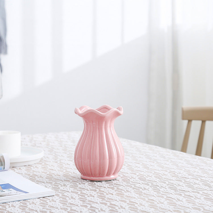 Elegant Shaped Table Vase | High & Bury