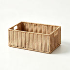 Elegant Storage Basket made of Natural Rattan | High & Bury