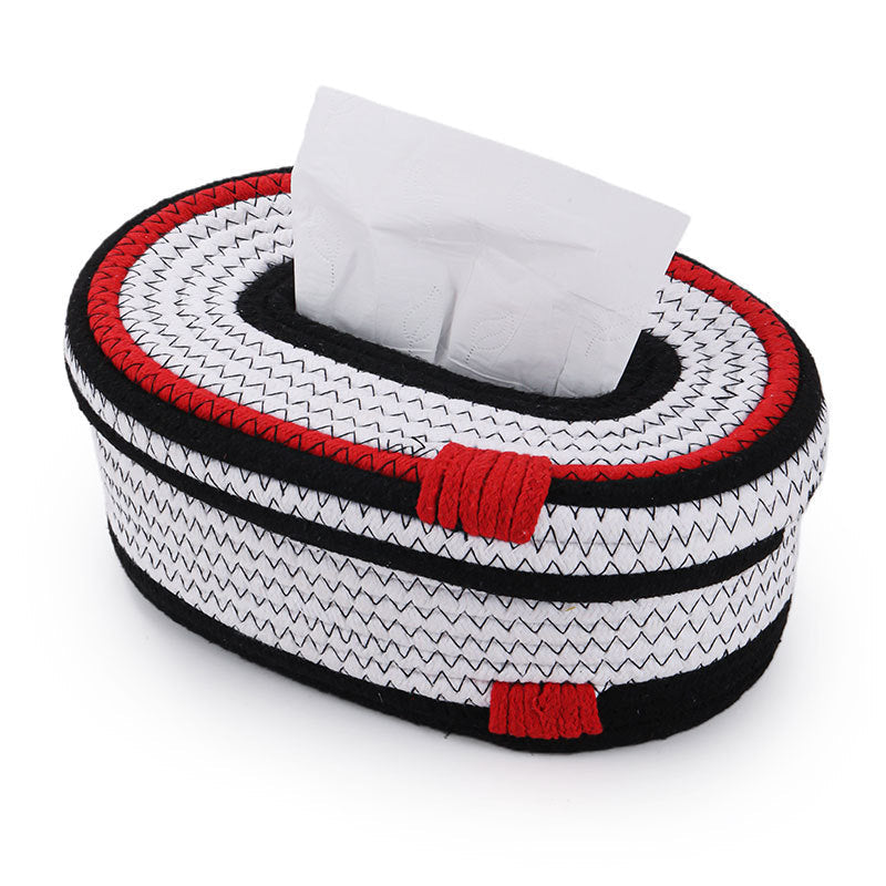 Elegant Storage Basket made of Woven Natural Material | High & Bury