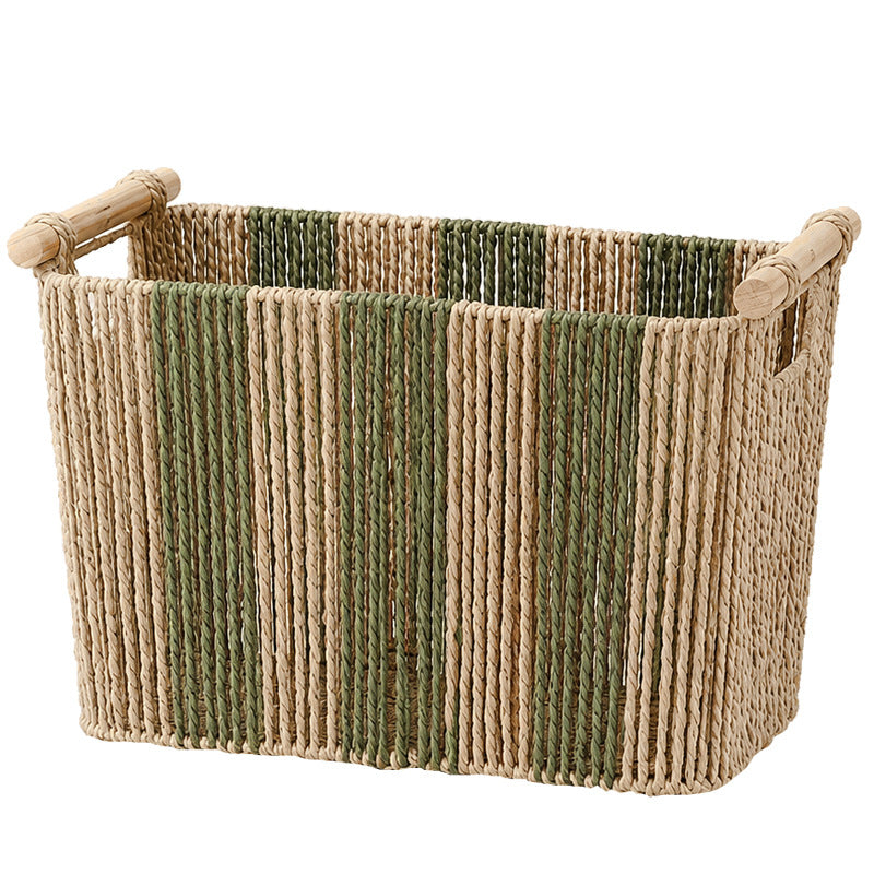 Elegant Storage Basket with Sturdy Handles | High & Bury