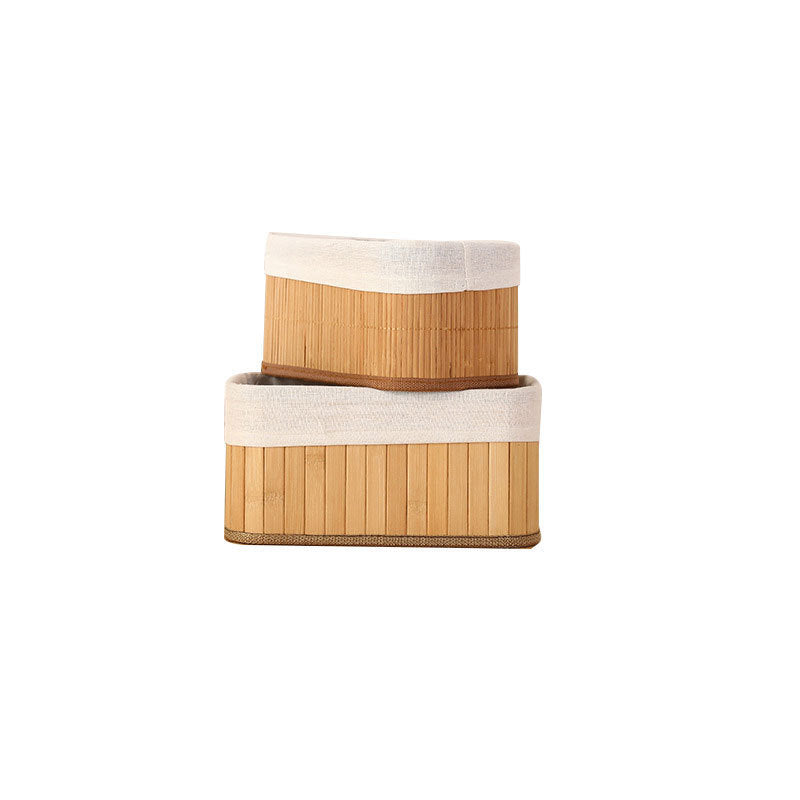 Elegant Storage Baskets made of Natural Bamboo | High & Bury