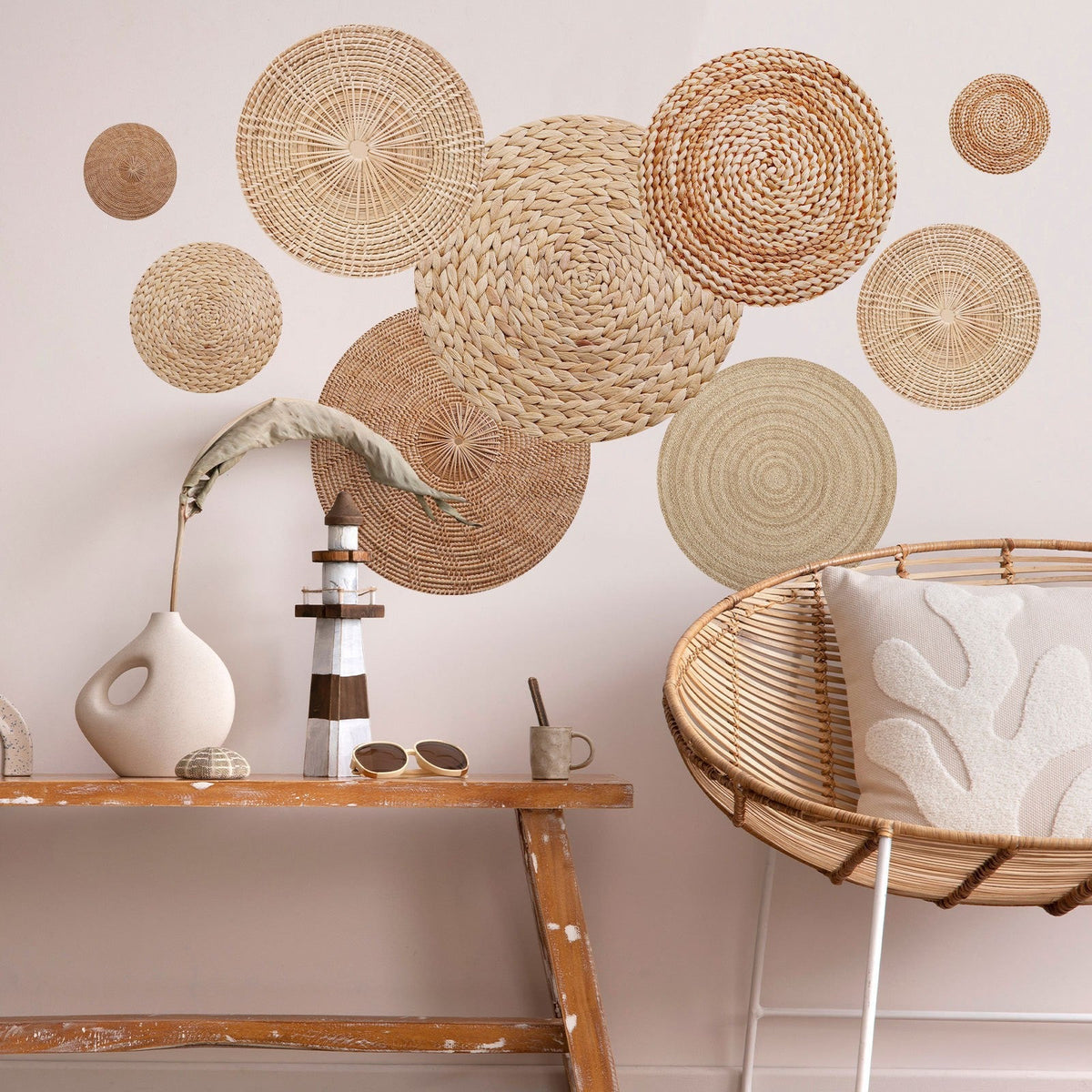 Elegant Wall Decoration made of Natural Materials | High & Bury