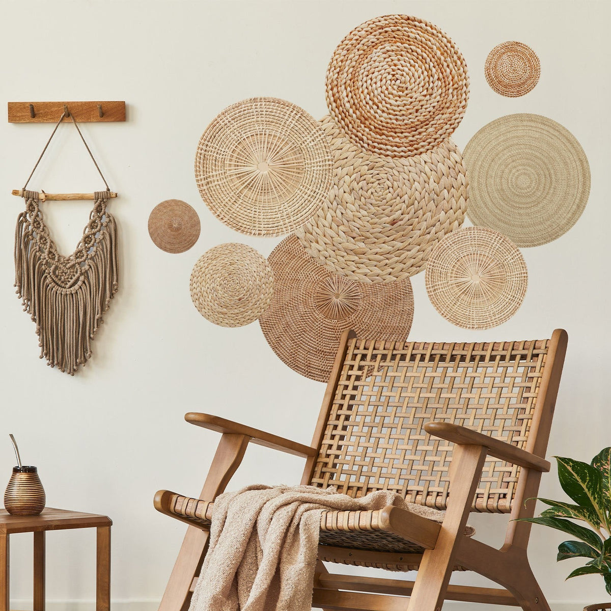 Elegant Wall Decoration made of Natural Materials | High & Bury