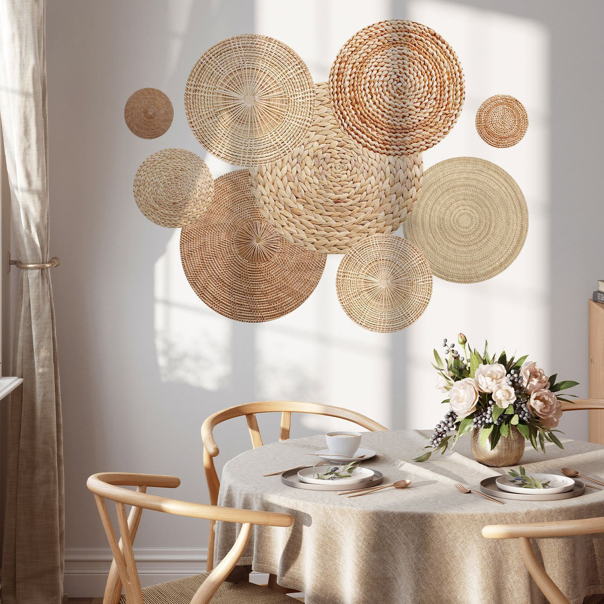 Elegant Wall Decoration made of Natural Materials | High & Bury
