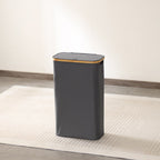 Elegant Waste Bin with Bamboo Lid | High & Bury