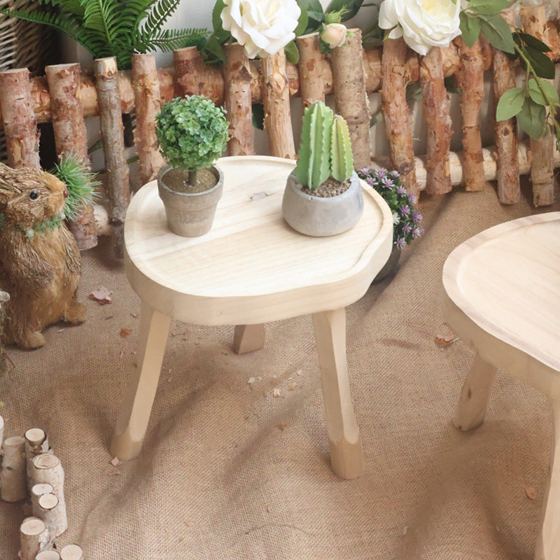 Elegant Wood Side Table | High & Bury
