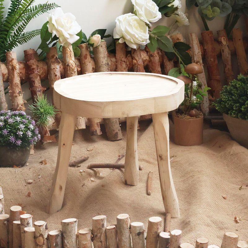 Elegant Wood Side Table | High & Bury