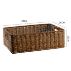Elegant Woven Storage Basket | High & Bury