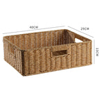 Elegant Woven Storage Basket | High & Bury
