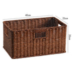 Elegant Woven Storage Basket | High & Bury
