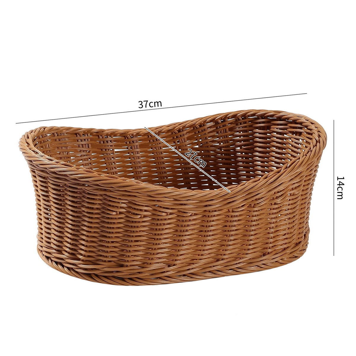 Elegant Woven Storage Bowl | High & Bury