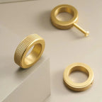 Elosa Knurled Jorseda Cabinet Knobs