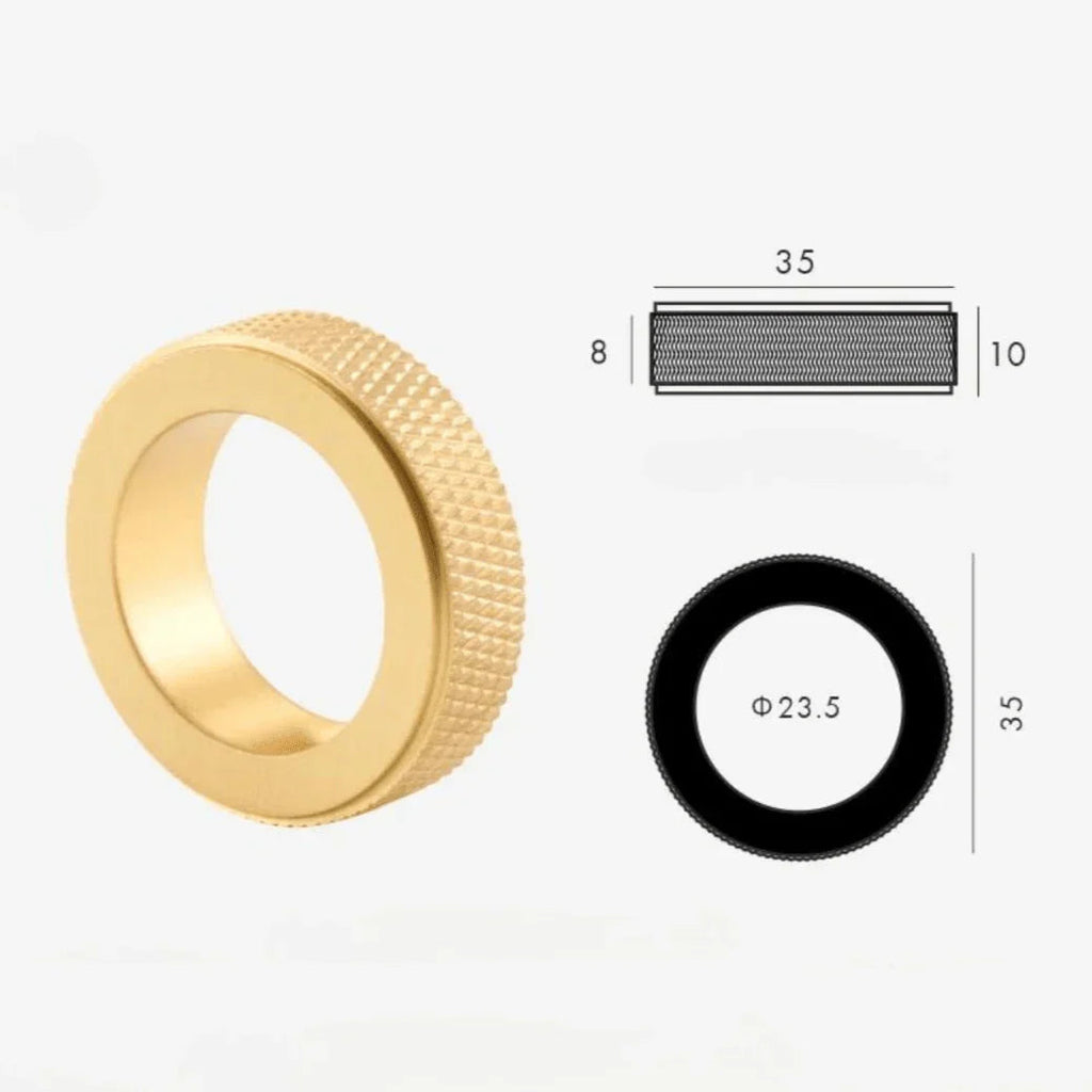 Elosa Knurled Jorseda Cabinet Knobs