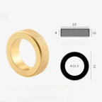 Elosa Knurled Jorseda Cabinet Knobs