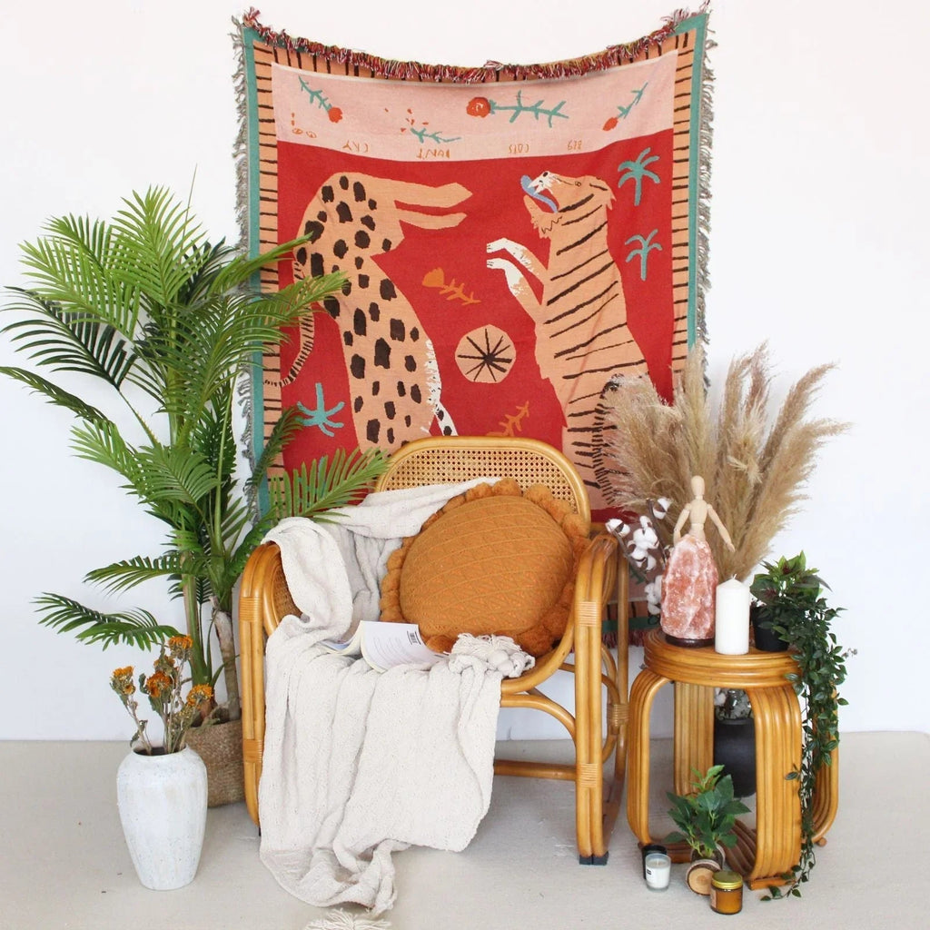 Emnosa Woven Throw Blanket