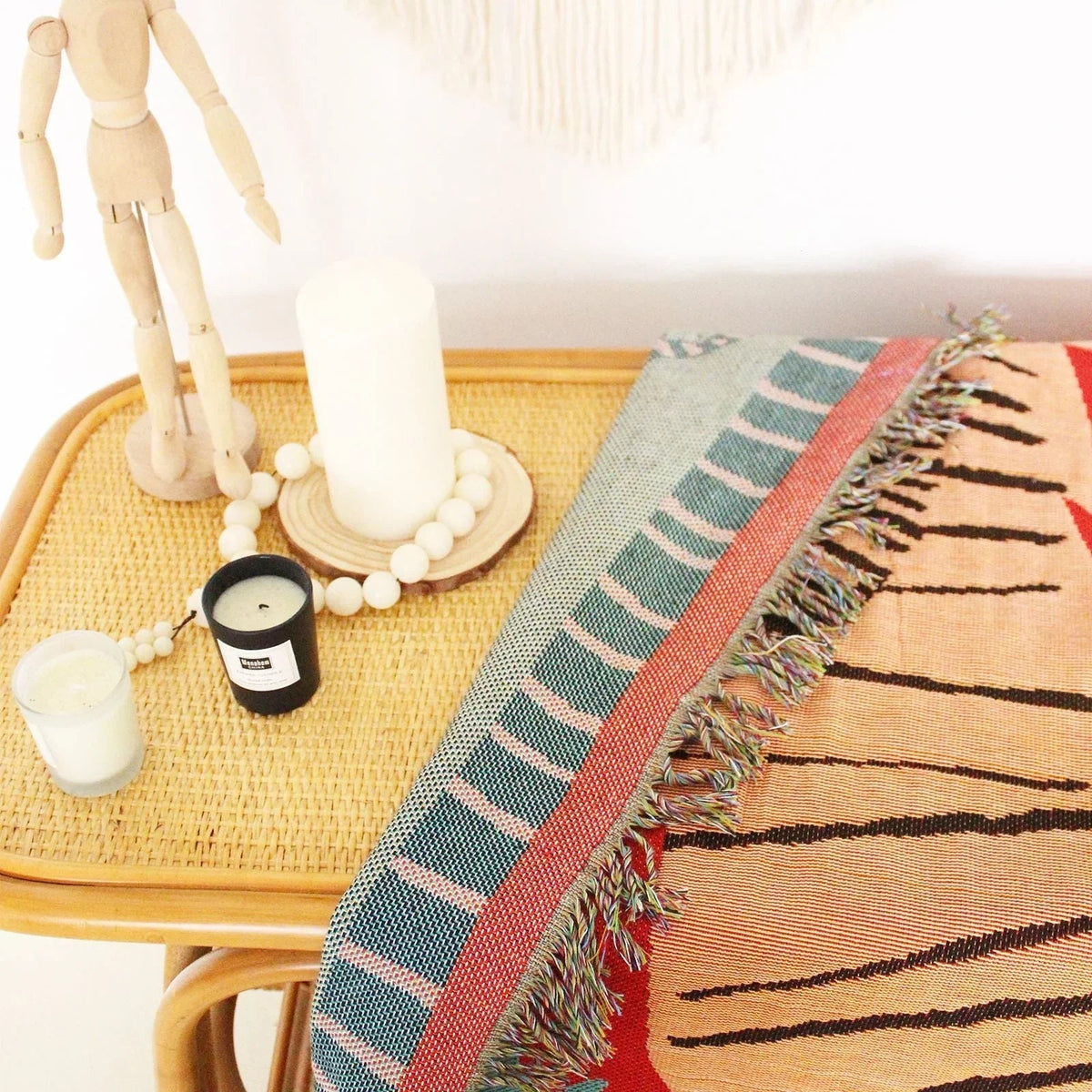 Emnosa Woven Throw Blanket