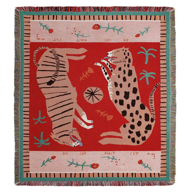 Emnosa Woven Throw Blanket