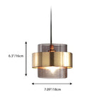 Emrunda Glass Pendant Light