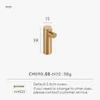 Emtynta Brass Wall Hook