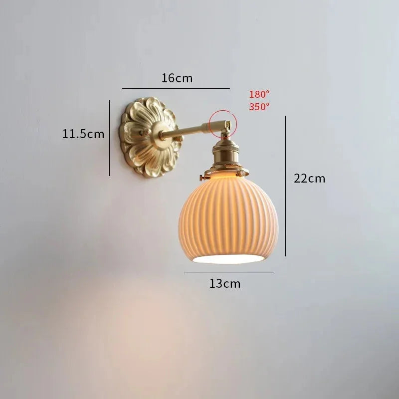 Emvona Brass Lamp
