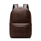 Executive Leather Backpack for Laptops up to 15 Inches, Business Travel, view 3