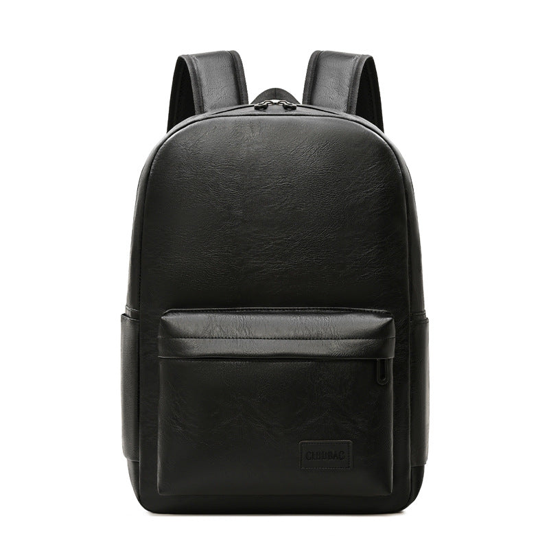 Executive Leather Backpack for Laptops up to 15 Inches, Business Travel, view 4