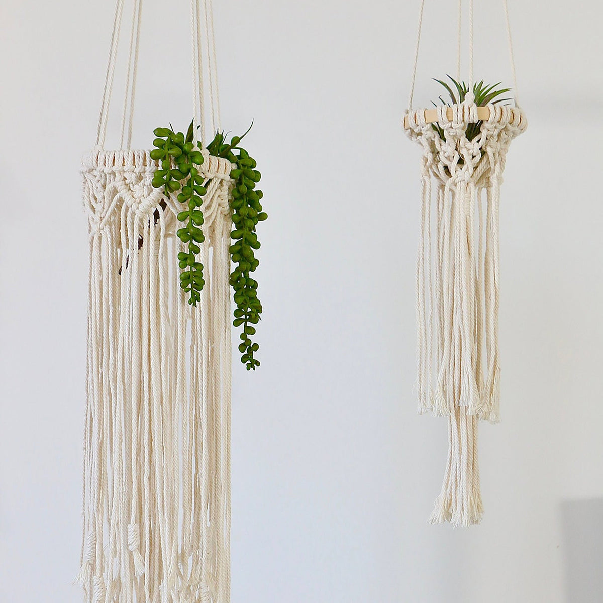 Exquisite Macrame Hanging Planter | High & Bury
