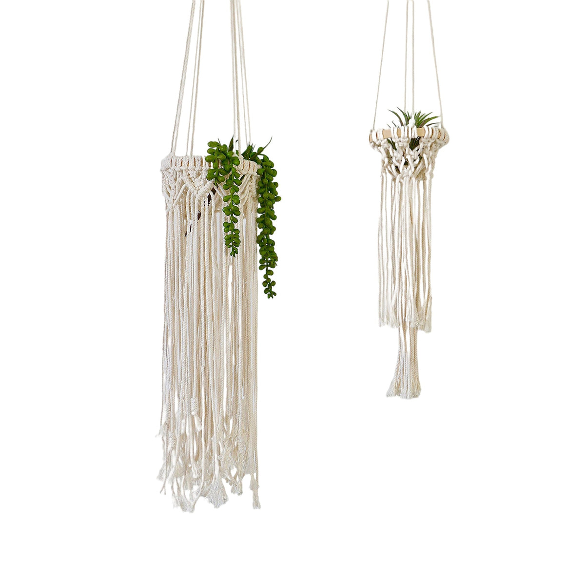 Exquisite Macrame Hanging Planter | High & Bury