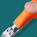 Extra-Wide Nail Clipper with Anti-Splash Guard, Stainless Steel, 15 mm+, view 3