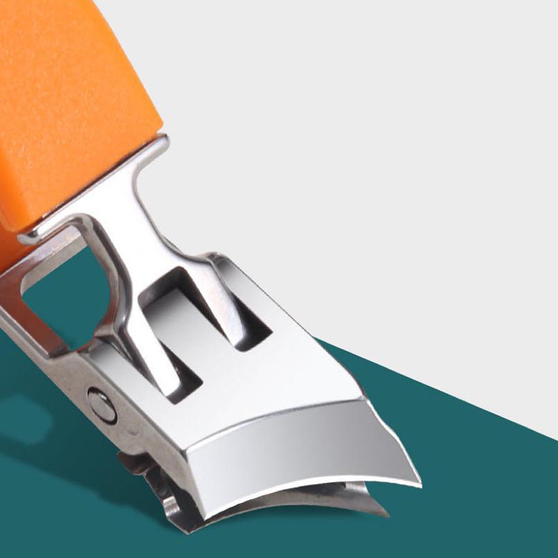 Extra-Wide Nail Clipper with Anti-Splash Guard, Stainless Steel, 15 mm+, view 5
