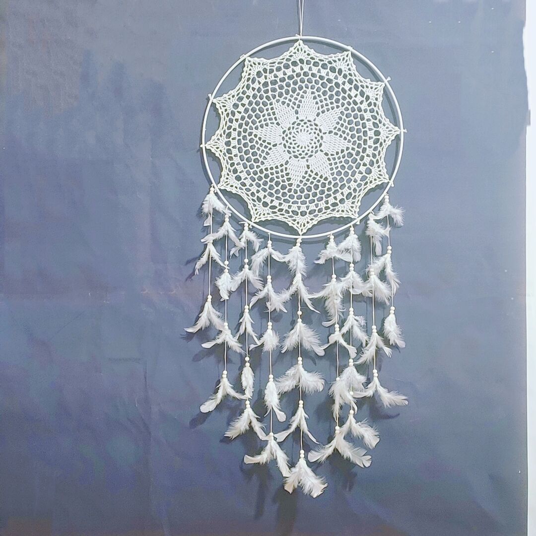 Feather Dreamcatcher Wall Hanging | High & Bury