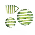 Fenleda Ceramic Paul Plate and Mug Set - 3Pcs