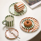 Fenleda Ceramic Paul Plate and Mug Set - 3Pcs